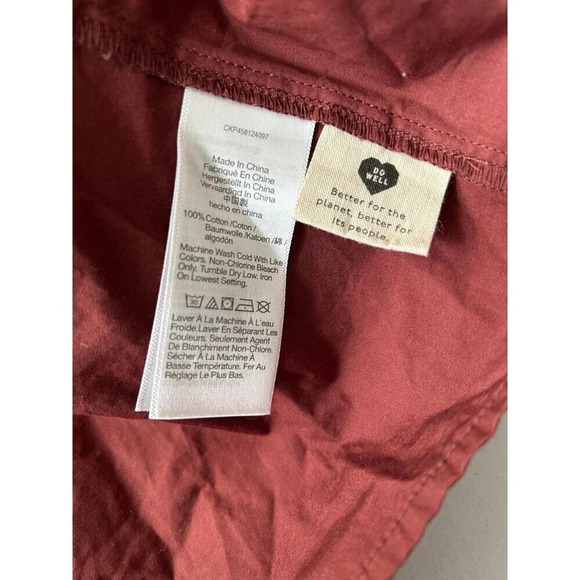 NWT MADEWELL- Poplin Mini Dress Sizes XS - Picture 7 of 9